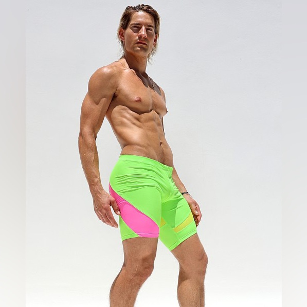 RUFSKIN BROCK RUFBABE CYCLE SHORT NEON MULTICOLOR M